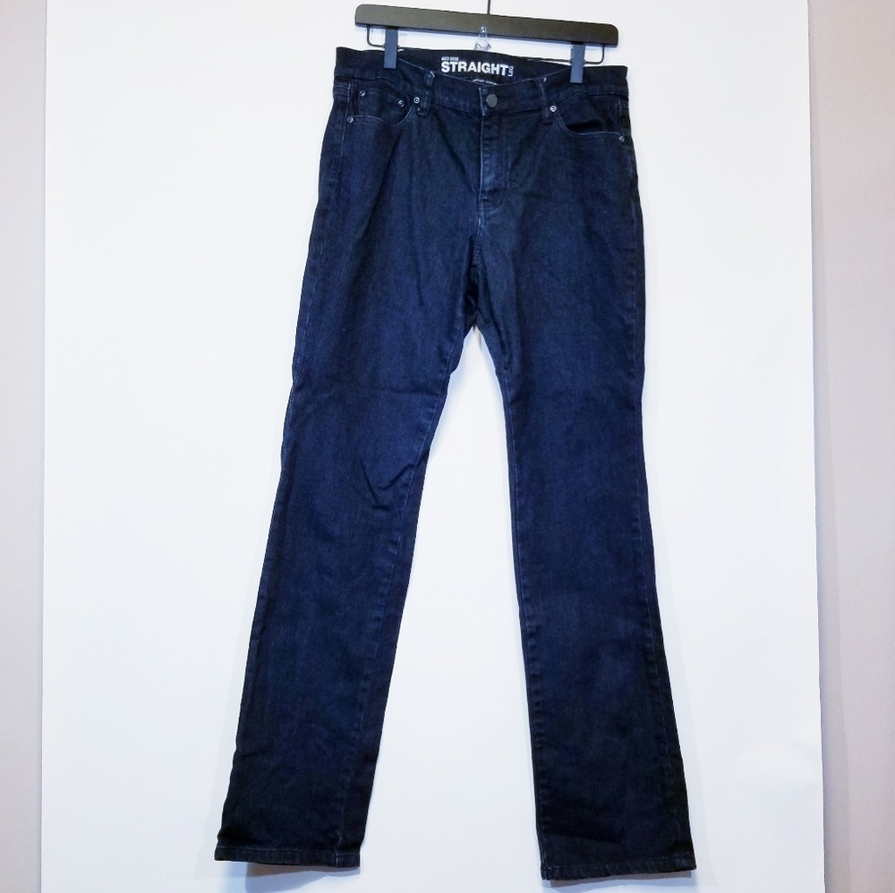 New York and Company Mid Rise Straight Leg size 8